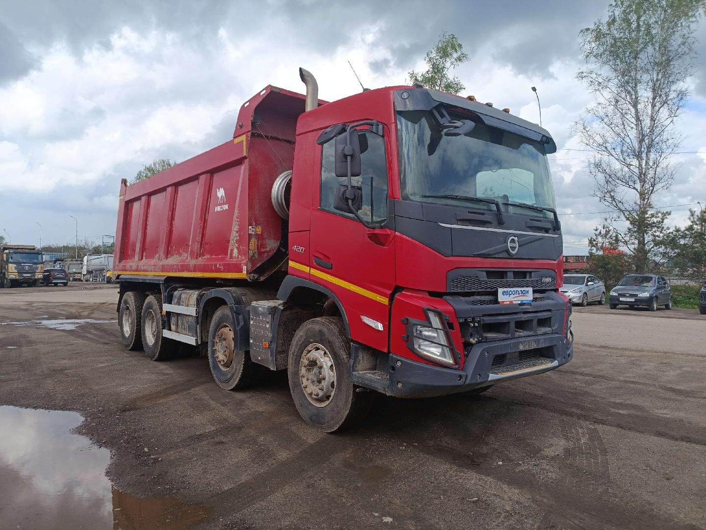 Lastwagen Volvo FM 420 8x4 Tridem