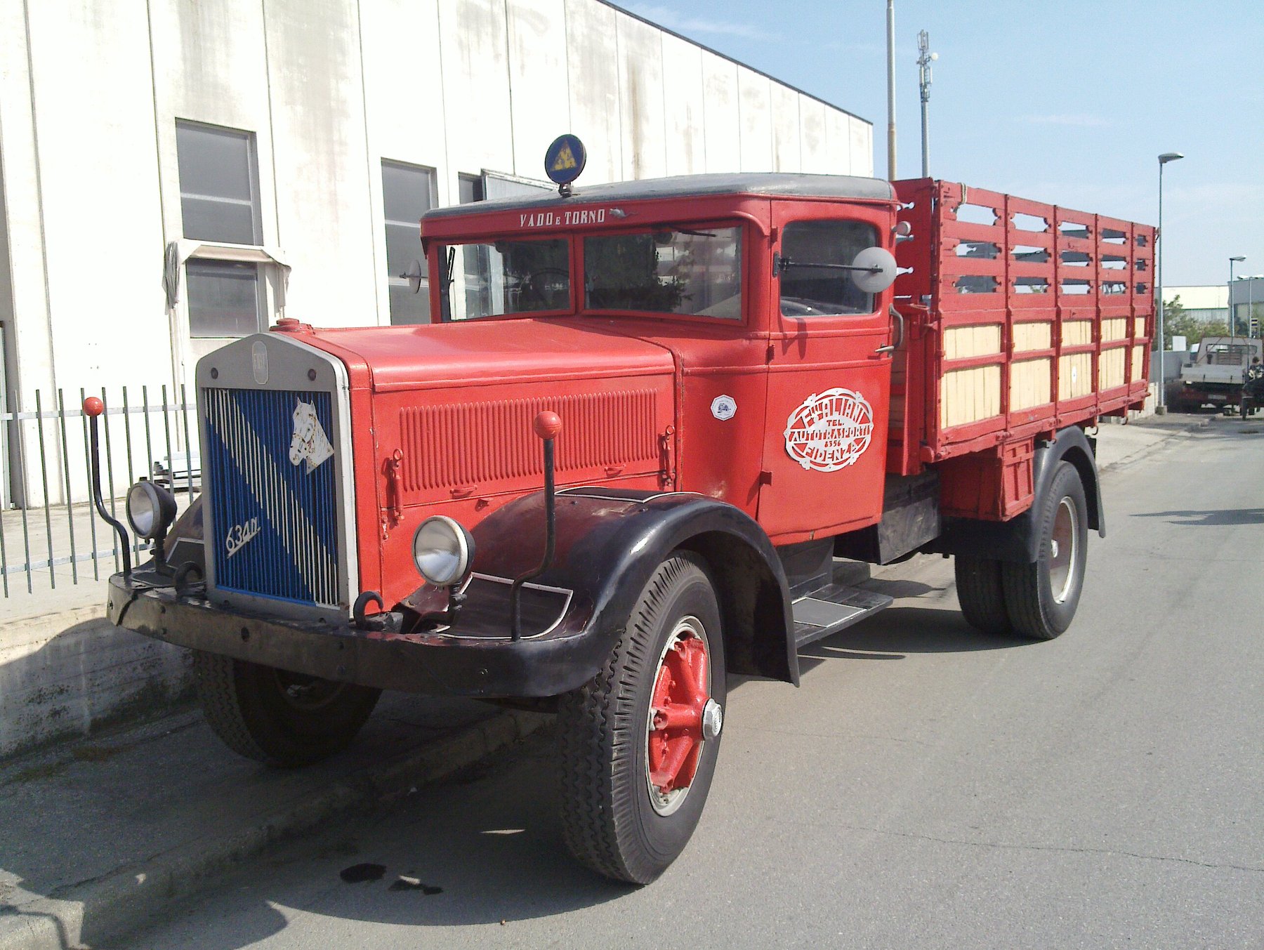 Historische Militärtechnik Fiat 634NM