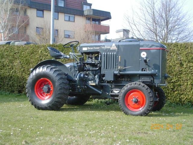 Tractor Fendt Dieselross G25 Holzgas