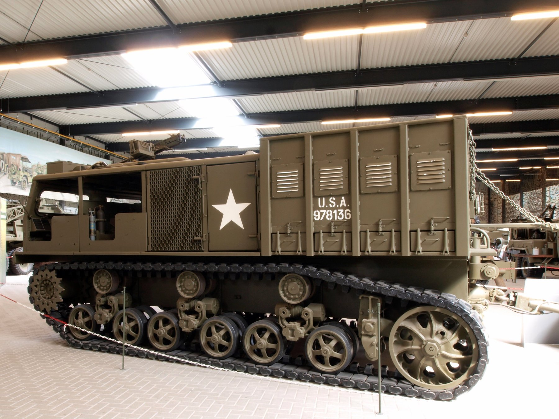 Engineer & recovery vehicles US military M6 bulldozer (M47 chassis)