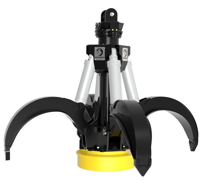 Rotobec Mag-Grab Orange Peel Grapple