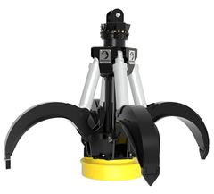 Rotobec Mag-Grab Orange Peel Grapple