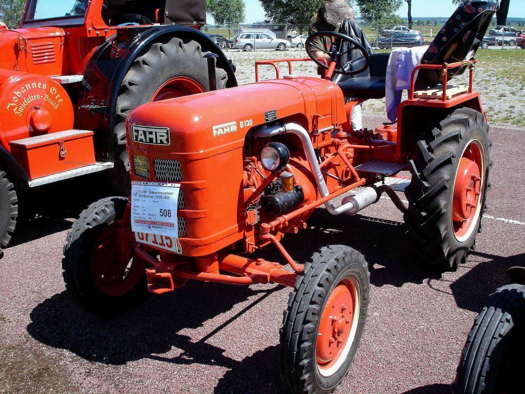 Traktor Fahr GT 130
