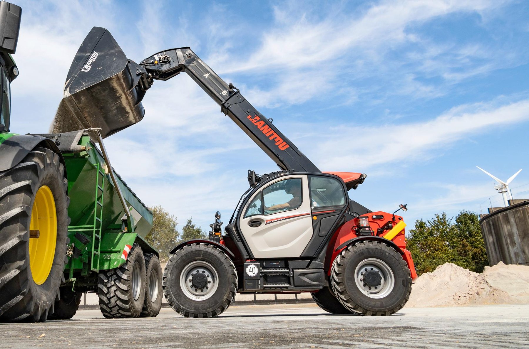 Telehandler Manitou MLT 850-145 V+