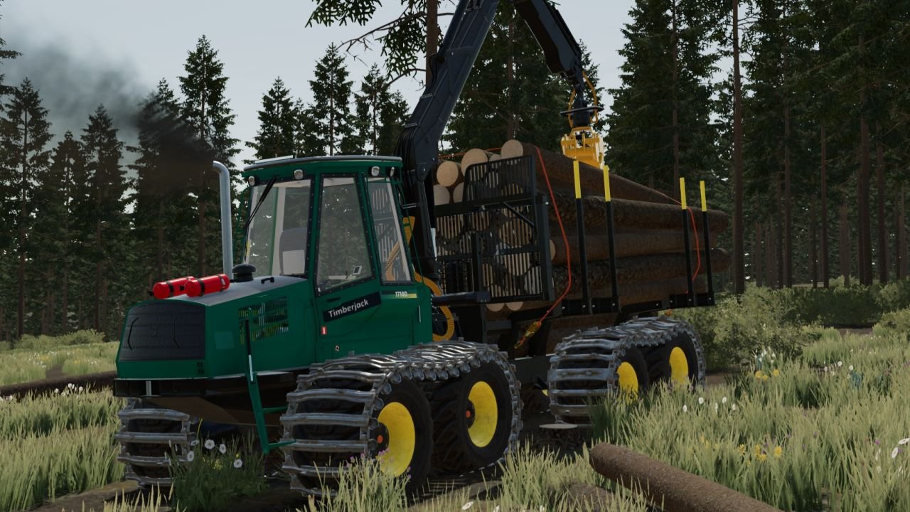 Maszyna leśna Timberjack 1710D