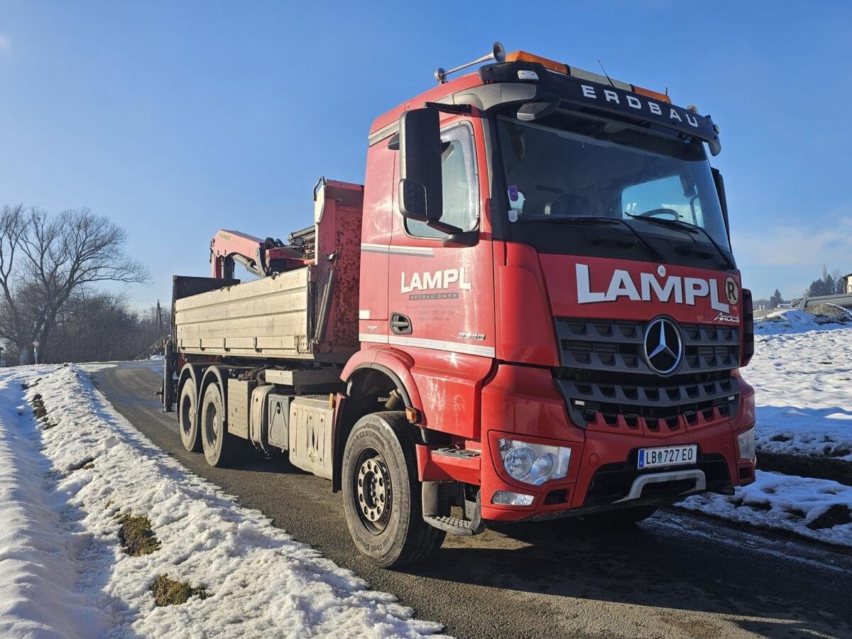 Truck Mercedes Benz 12 L-97025/476