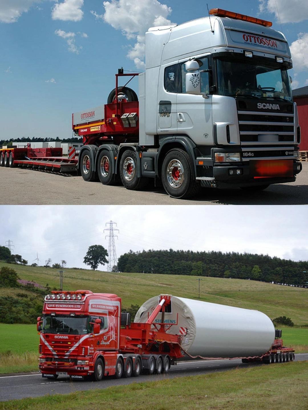 Lastwagen Scania LB8138A