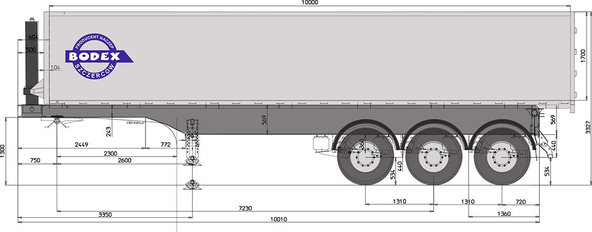 Trailer Bodex KIS 3 W-A