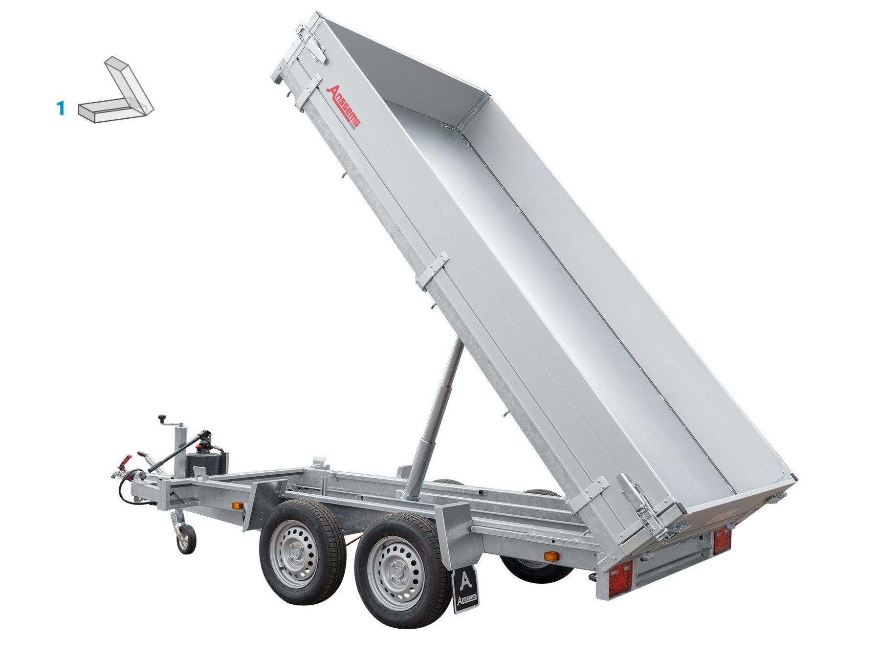 Trailer Anssems KSX2 2000