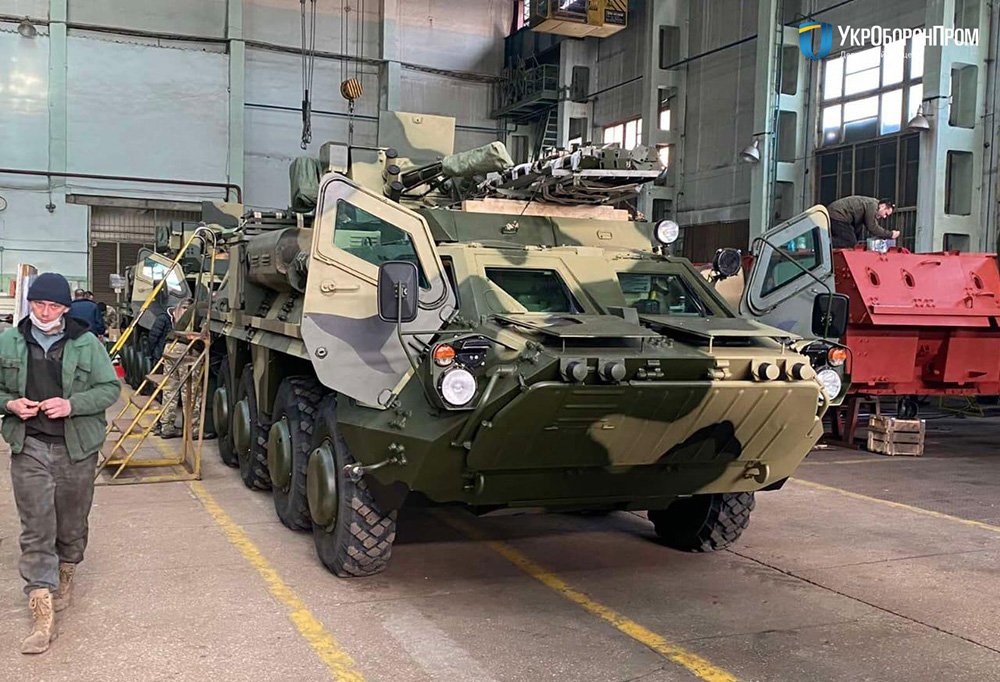 Armoured vehicles Kharkiv Morozov Machine Building Design Bureau - KMDB BTR-4 (ambulance)