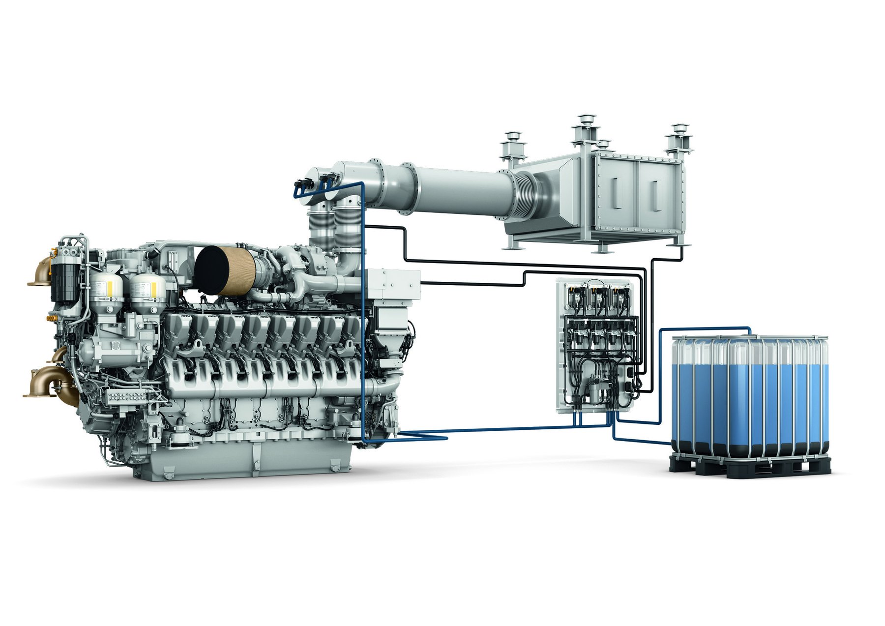 Diesel engine Rolls Royce Solutions 12V1600A60