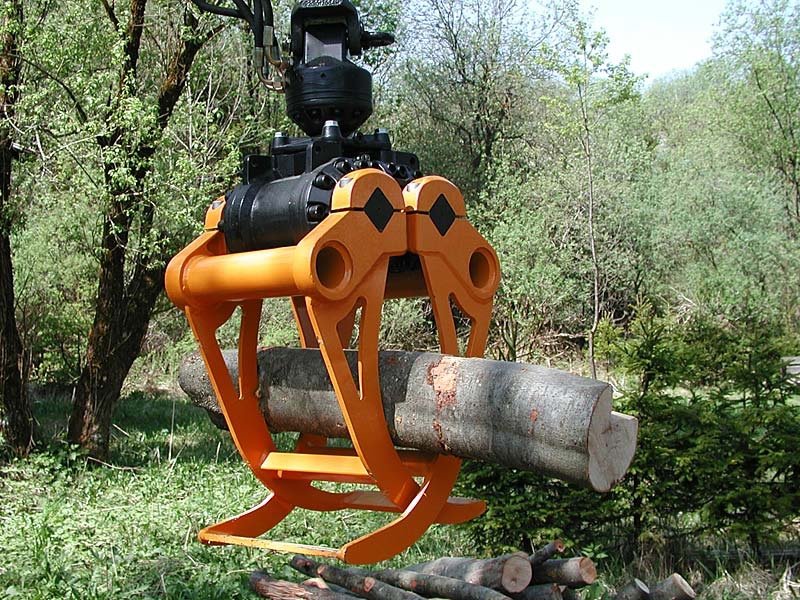 Grapples Kinshofer HPXdrive Timber Grabs up to 9 t