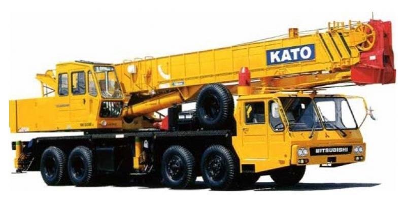 Mobile & rough terrain cranes Kato NK500E-V