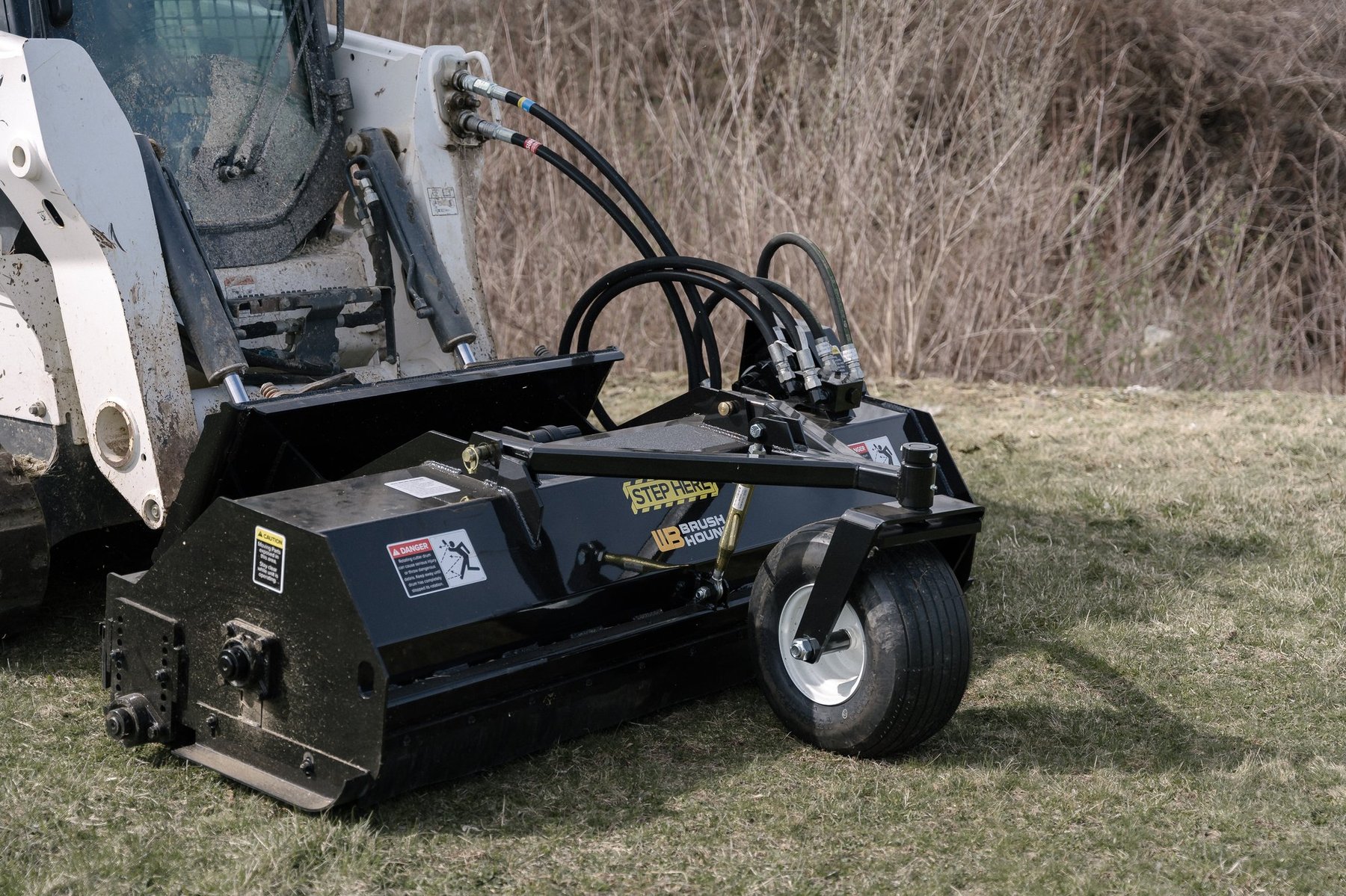 Excavator attachments Werk-Brau Brushhound F-Series Flail Mower