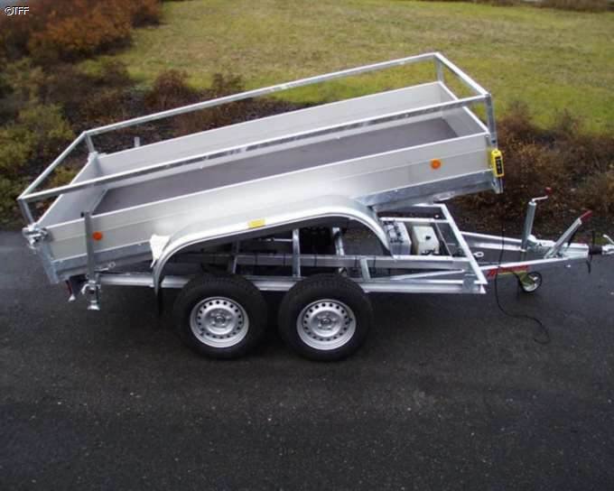Car trailers up to 3.5 t Trebbiner TP 13.25 A