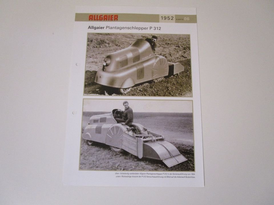 Tractor Allgaier P 312