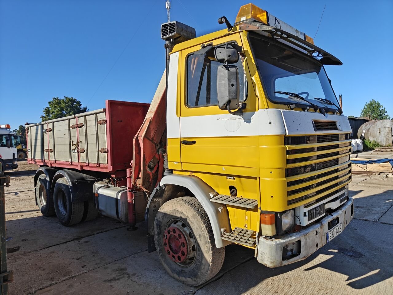 Truck Scania P112HL-6X2/3400+1320
