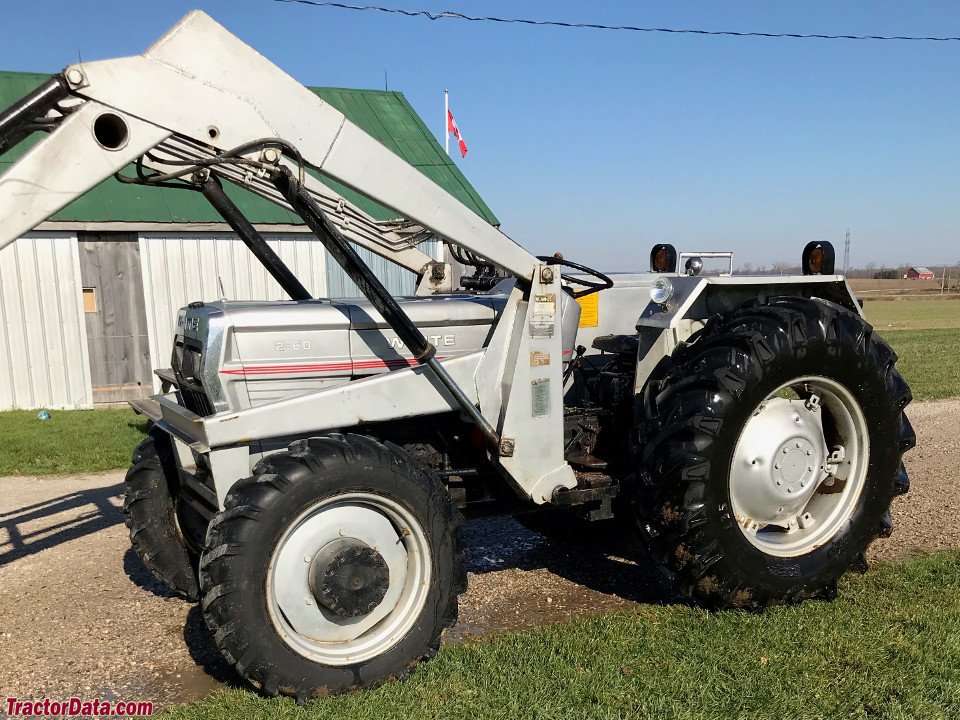 Tractor White 2-60