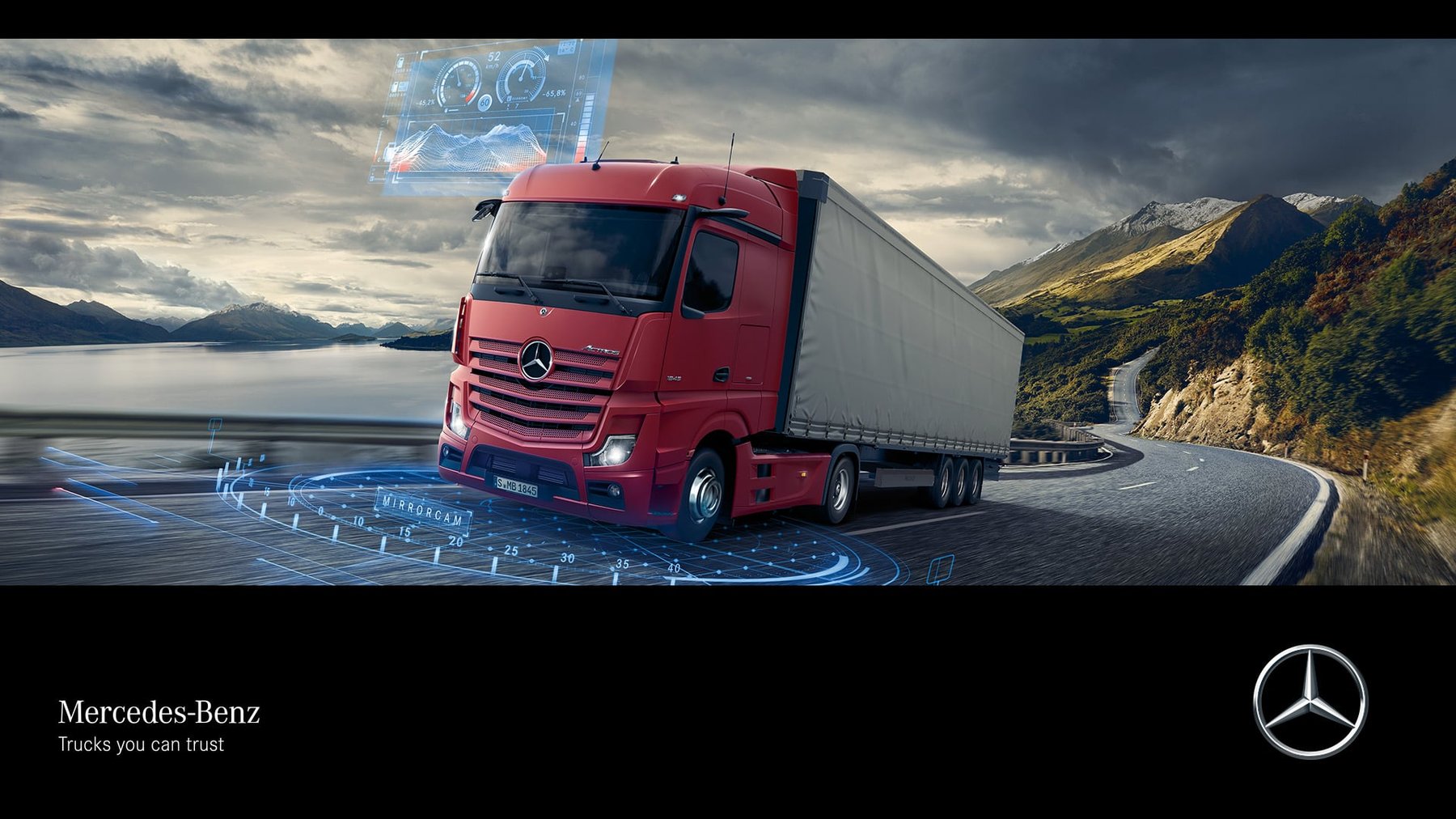Truck Daimler Benz 2448/6X2