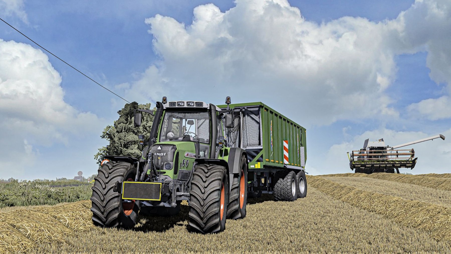 Tractor Fendt 800 Vario TMS