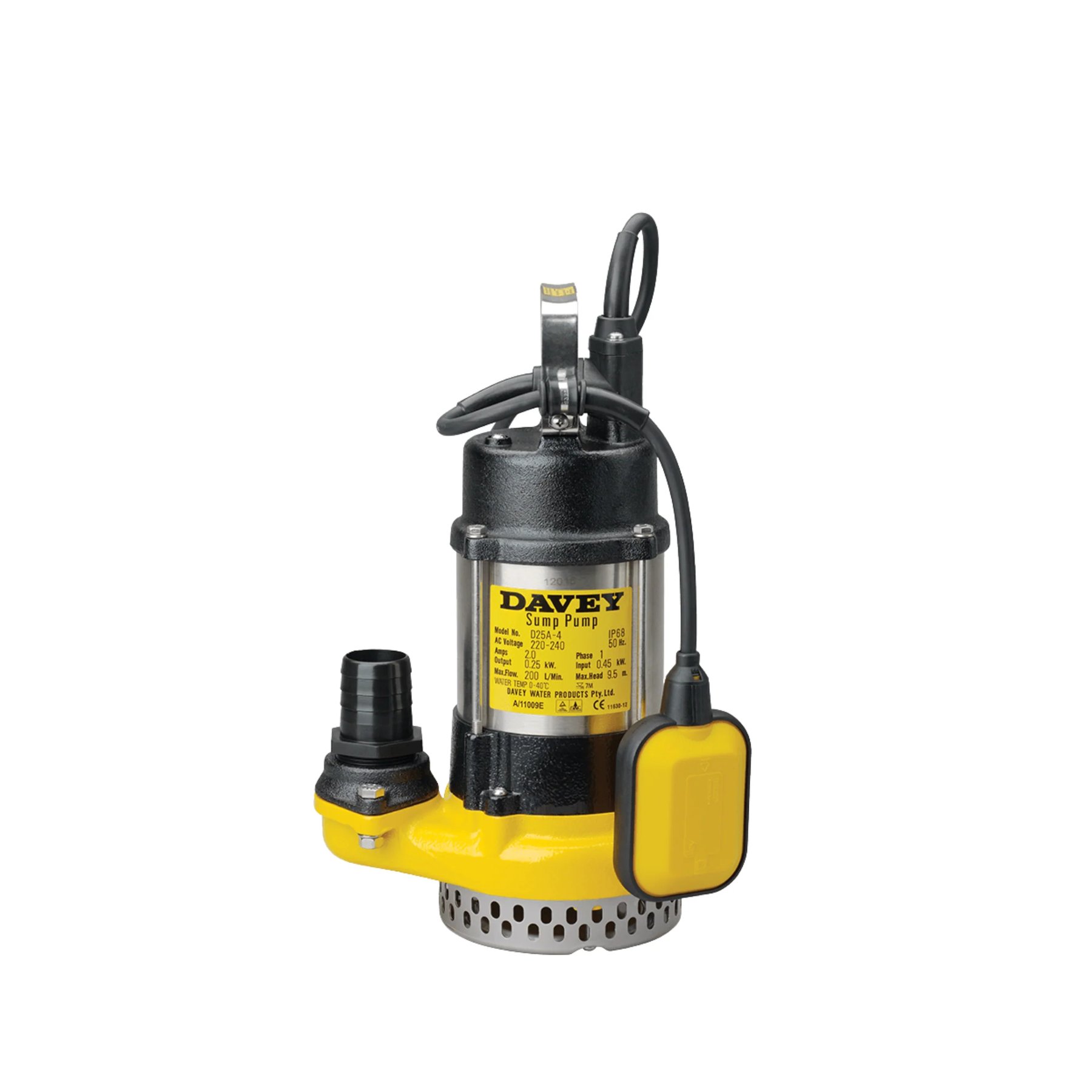 Electric motor Davey Water Products 866
