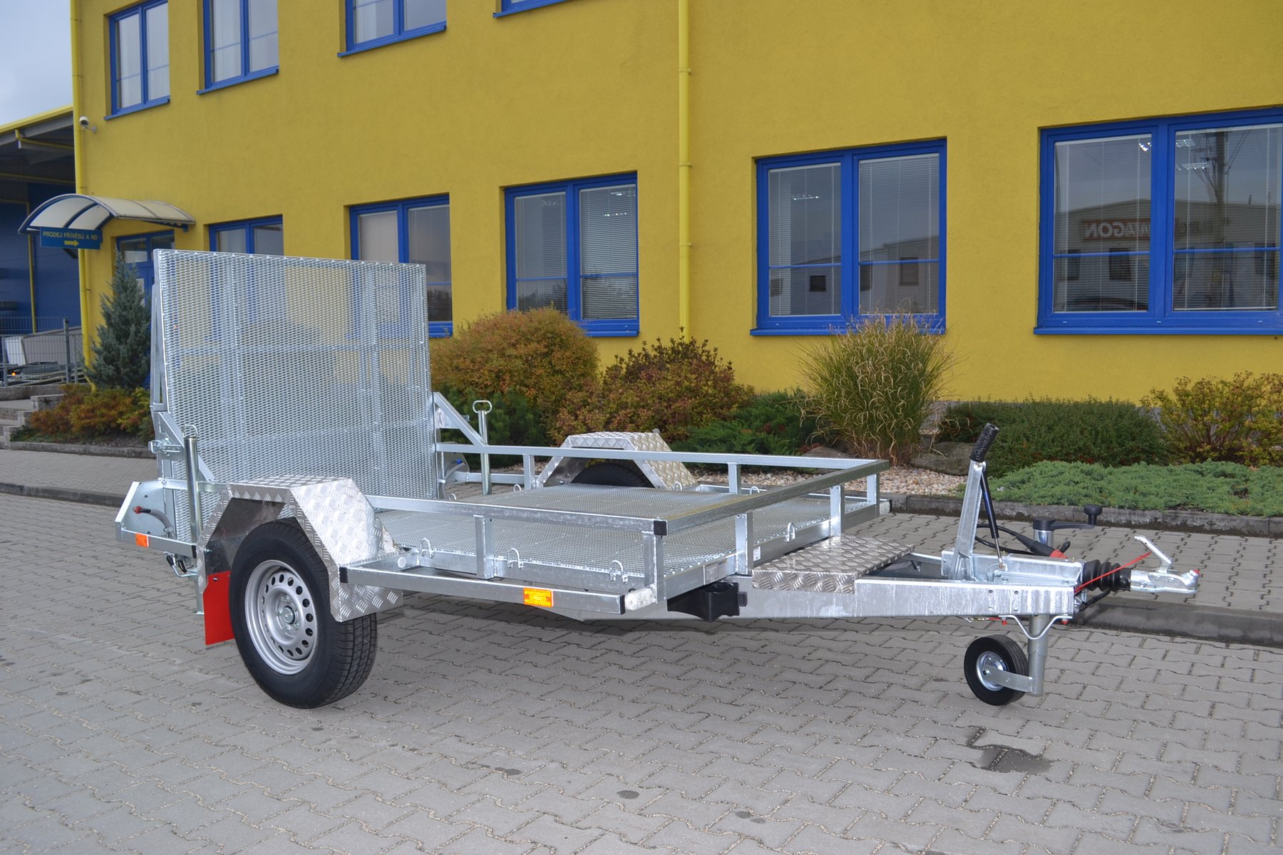 Trailer Agados Excavator transporter