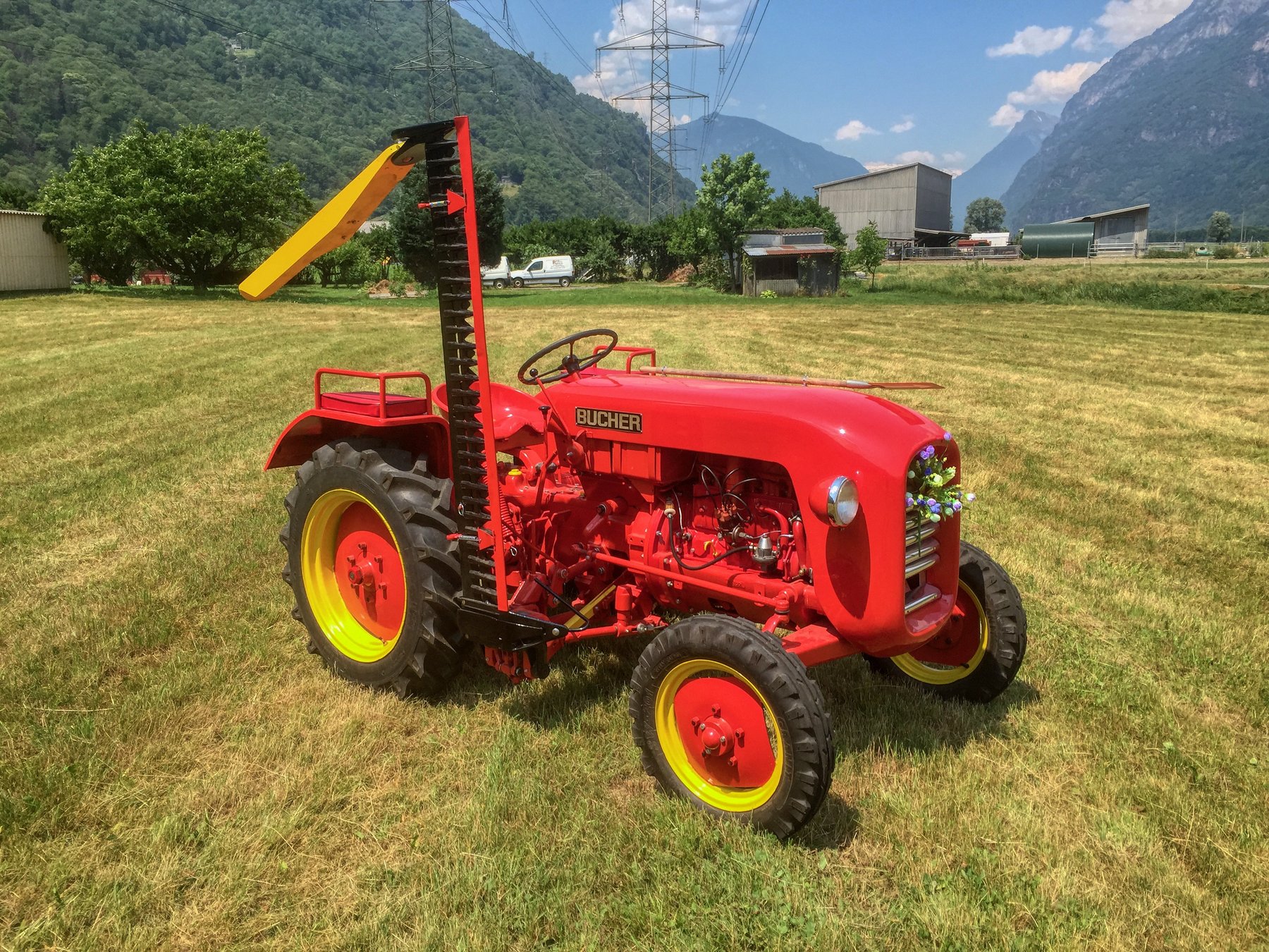 Tractor Bucher Guyer B 1500