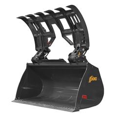 AMI Attachments Feedlot Grapple Bucket