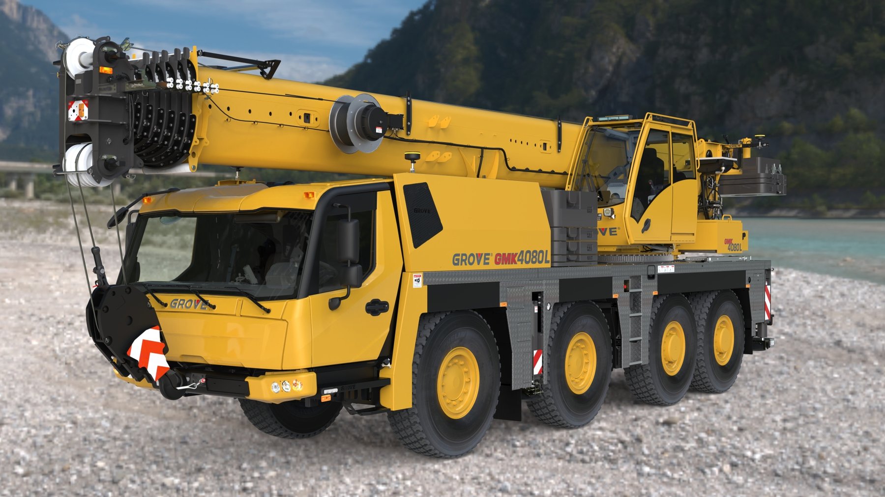 Mobile crane Grove GMK 4080L