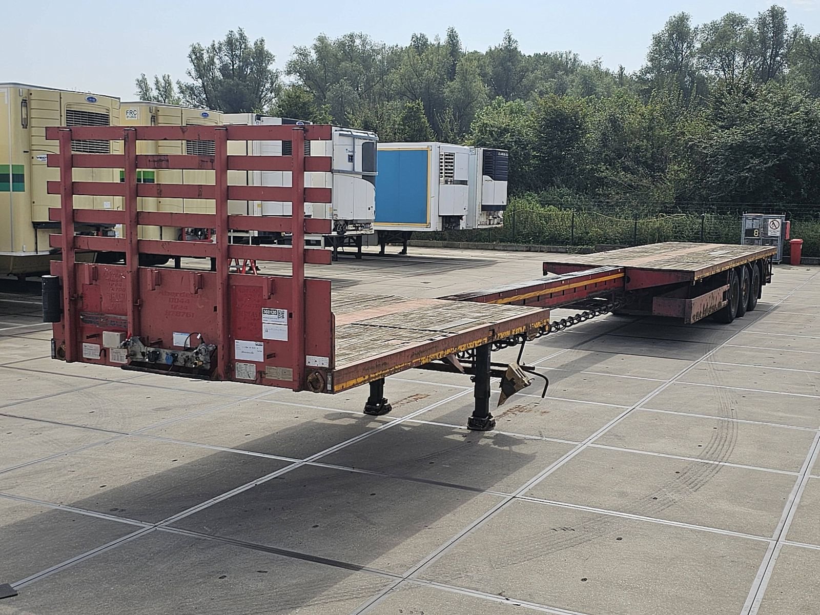 Trailer Broshuis 3AOU 14 22S