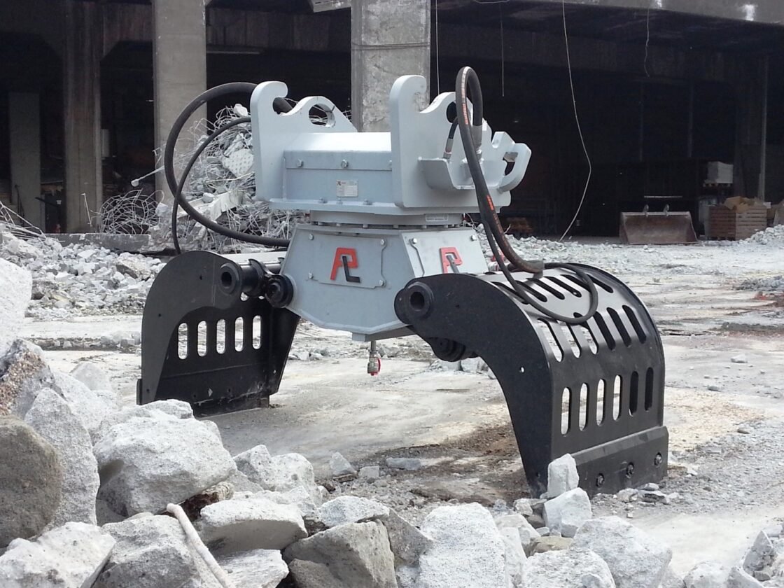 Pladdet Rotating demolition and sorting grapple