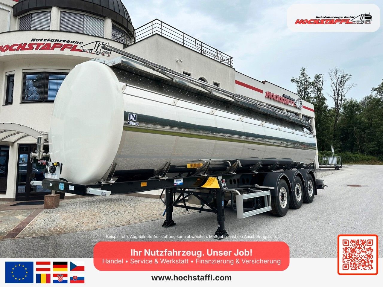 Trailer Hochstaffl TANKSATTELANHANGER