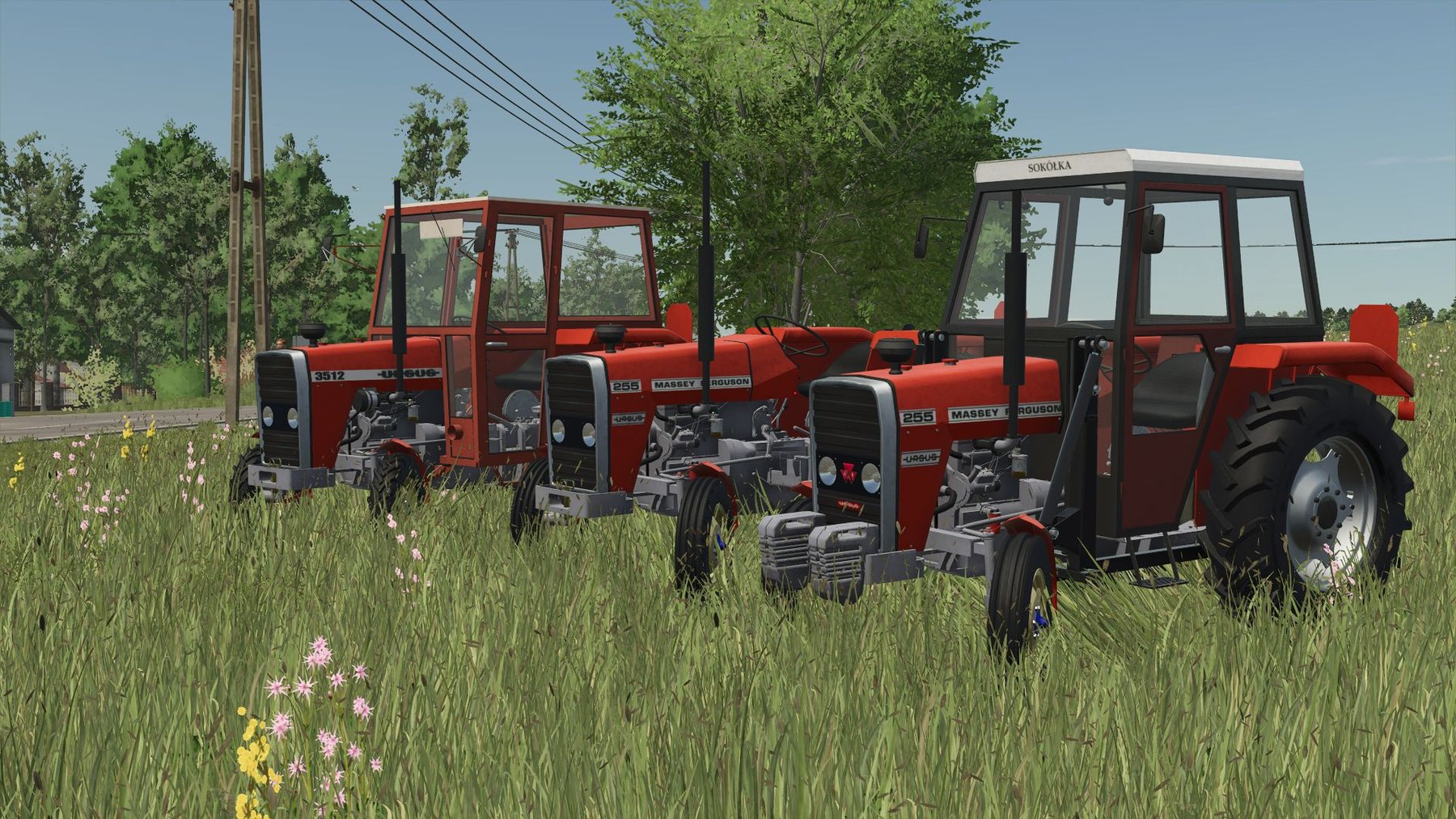 Tractor Ursus MF-255/3512