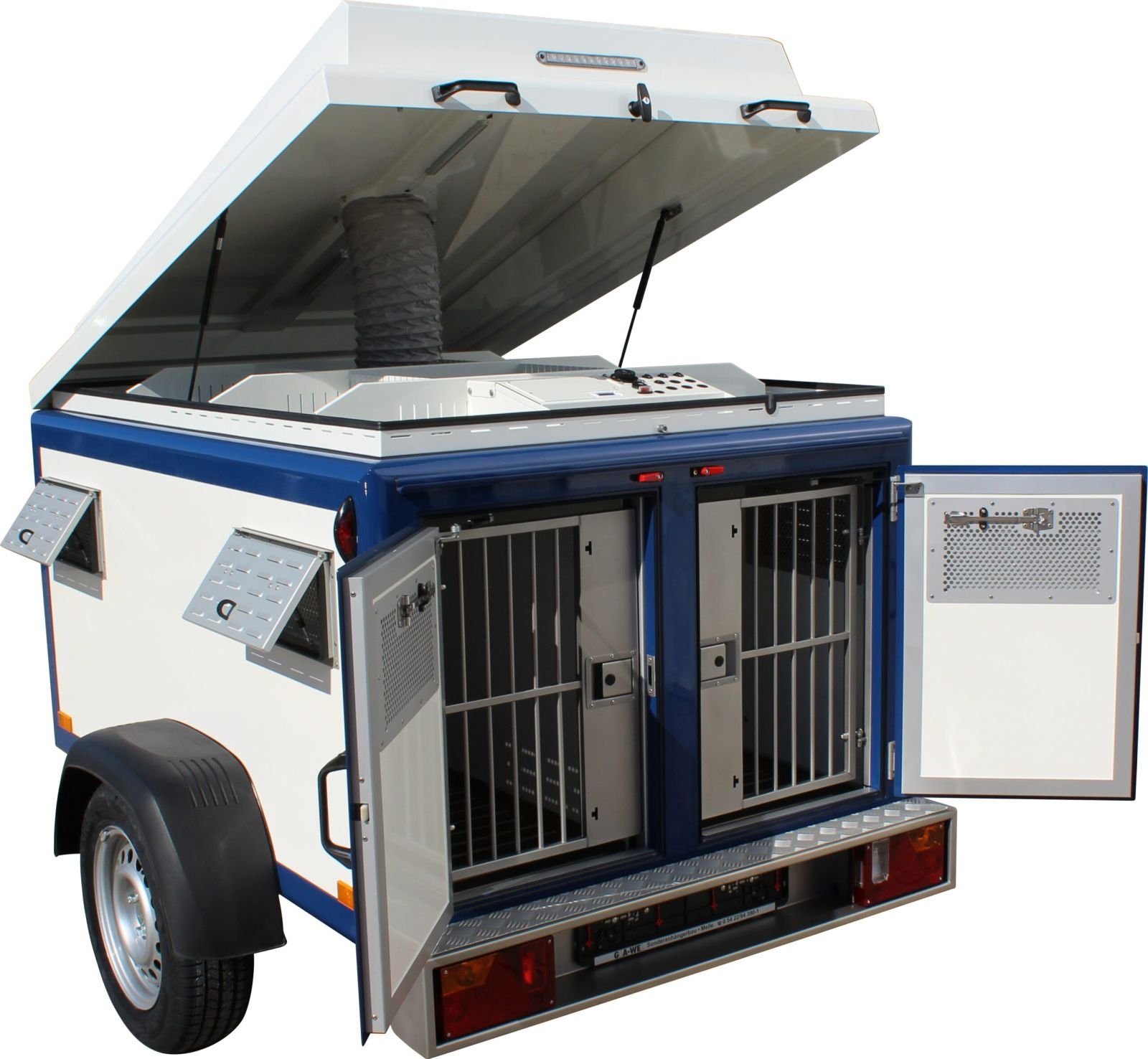 Light trailers up to 750 kg GLA-WEL Hundetransporter