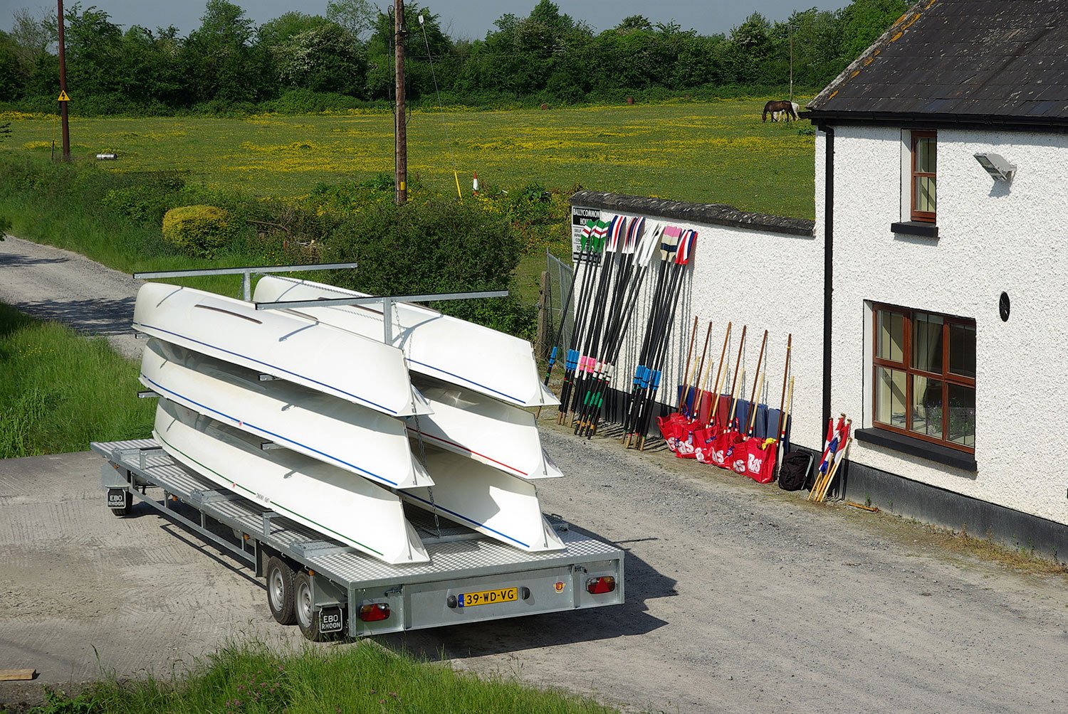 Anhänger Van Weel V W 2010