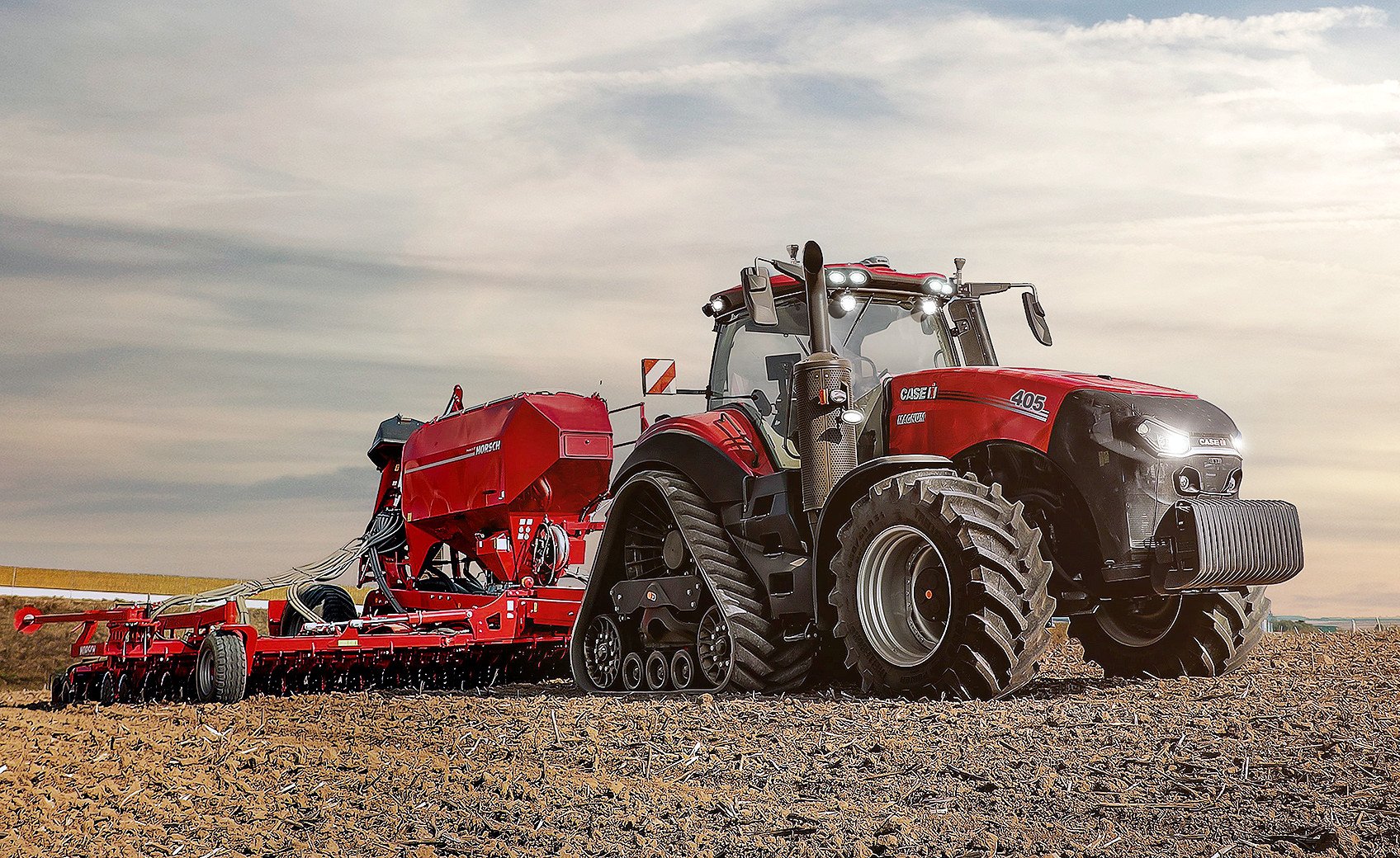 Tractor Case IH MAGNUM 210 WHEELED CVT 4WD