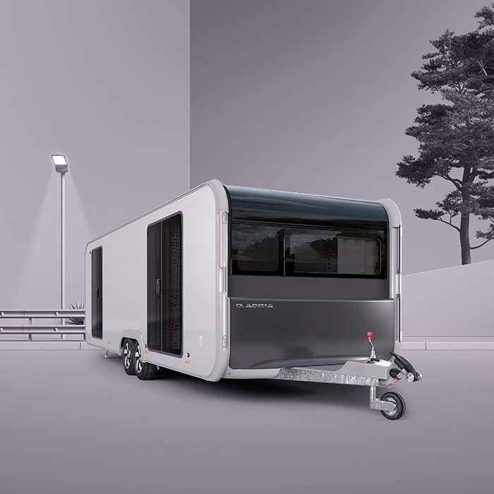 Anhänger Adria 450 Q DE LUXE