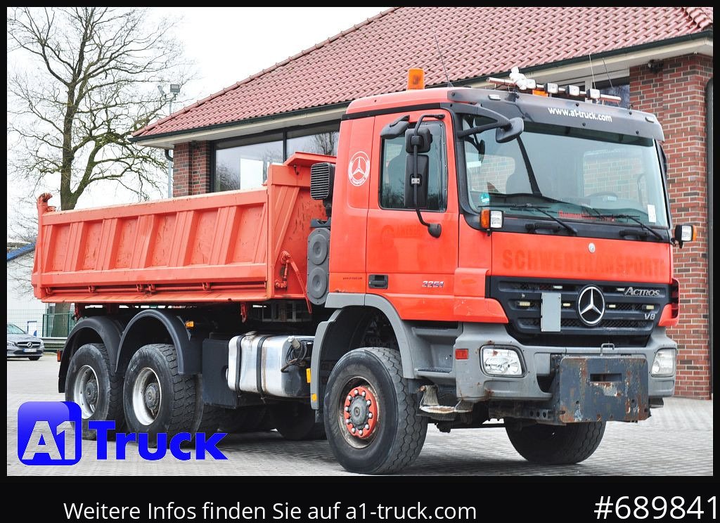 Truck Mercedes Benz ACTROS 3351-6X6