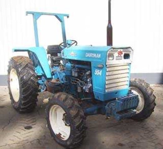 Tractor Shanghai Red Star 554 Dairyman