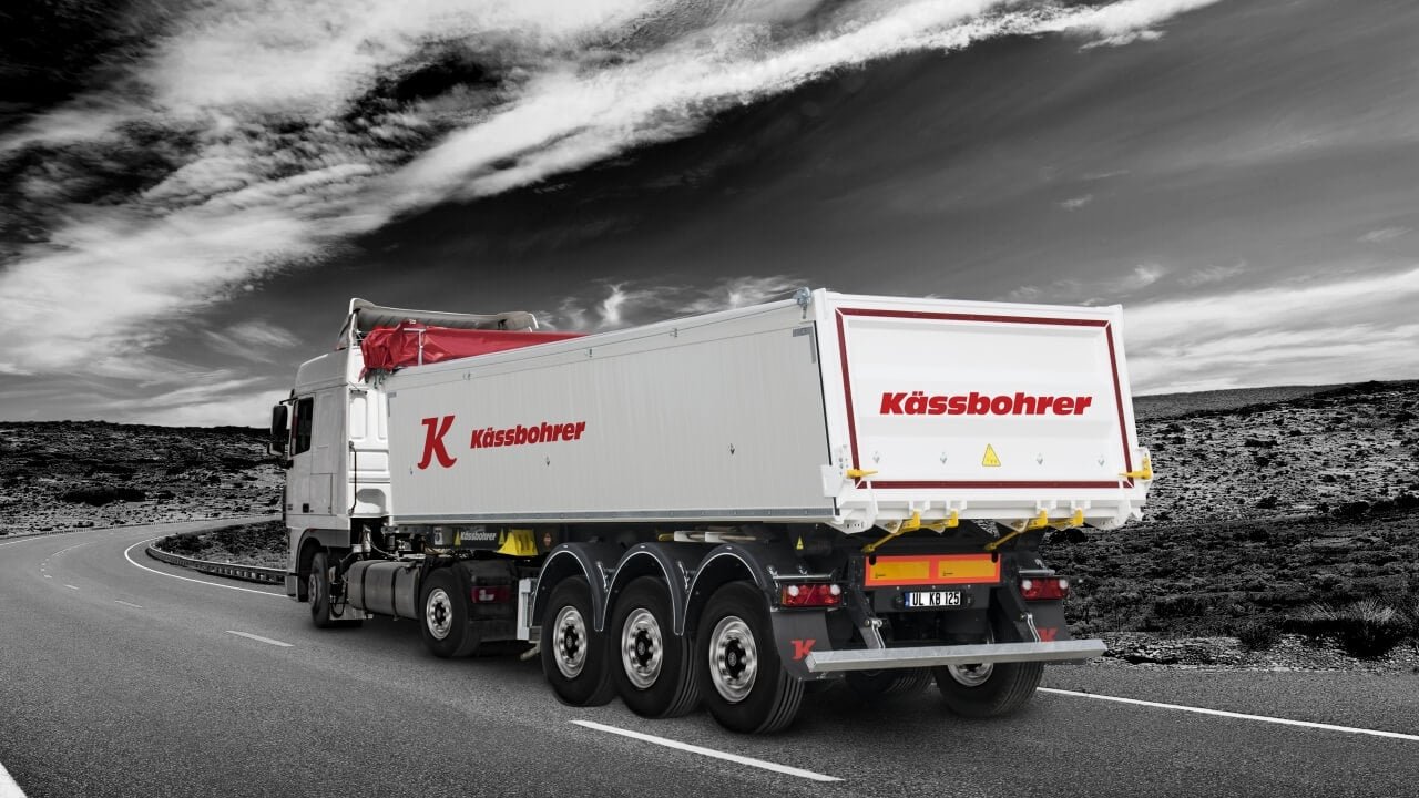 Dump trailers Kässbohrer K.SKS B 24 - 12 / 27