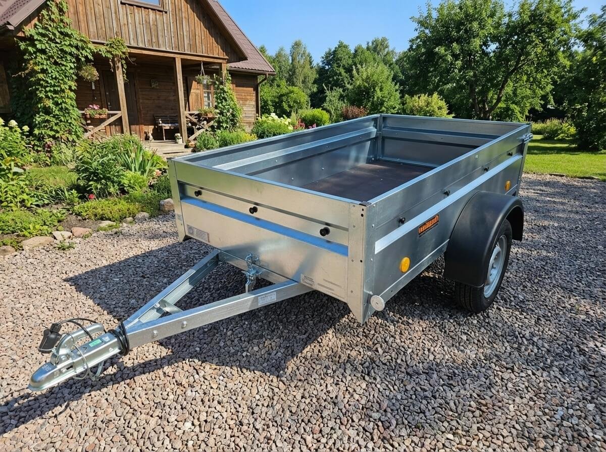 Light trailers up to 750 kg NEPTUN NB7-17 navy