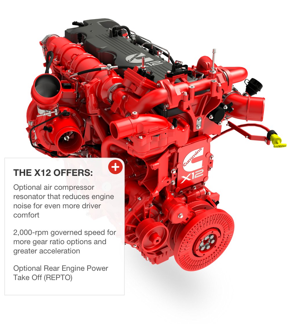 Heavy-duty on-road engines Cummins X12400SA