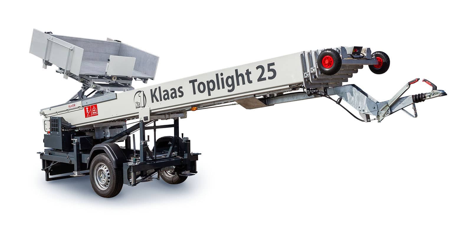 Trailer Klaas Alu Kranbau TOPLIGHT 25