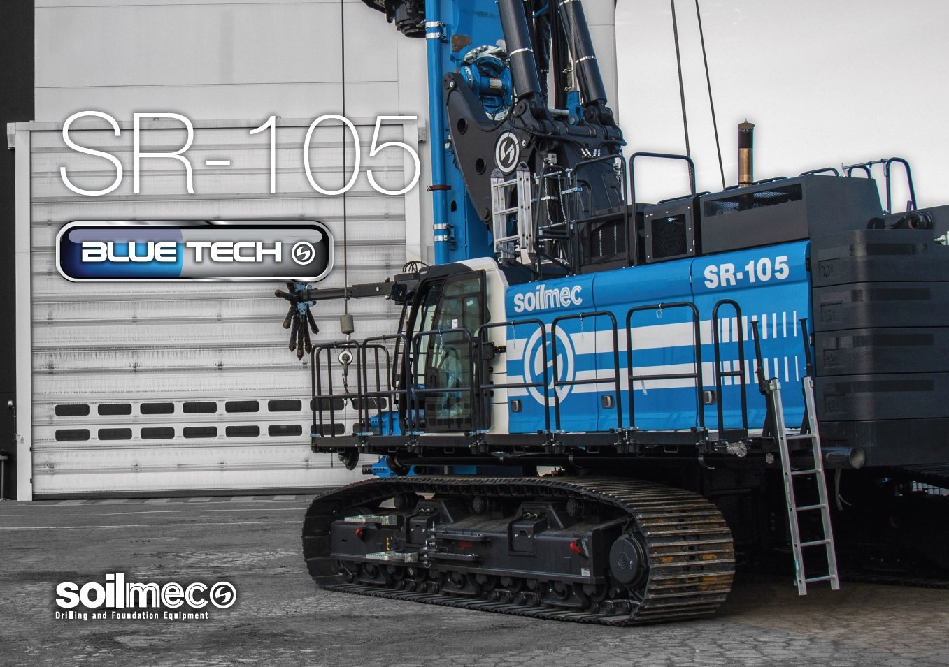 Fundamentowanie i kafary Soilmec SR-105 Blue-Tech