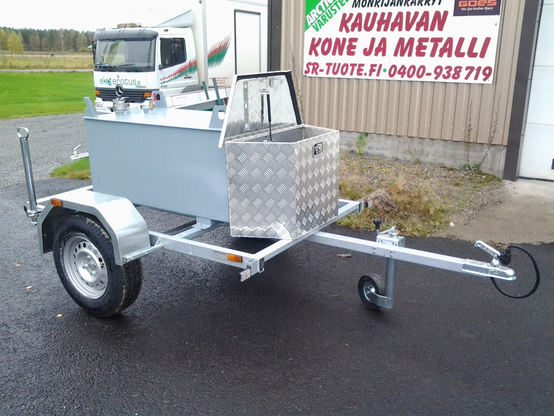 Light trailers up to 750 kg Sr Tuote SR-750