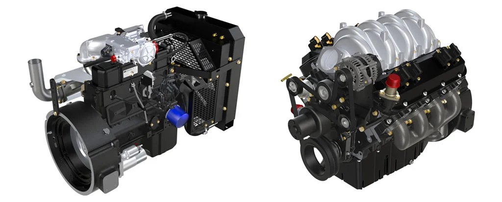 Heavy-duty on-road engines Power Solutions International PSI LC8 LPG