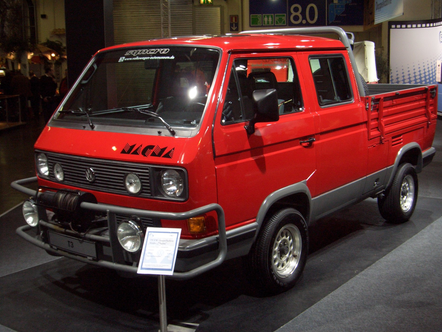 Van Volkswagen VOLKSWAGEN SYNCRO 247 AA5
