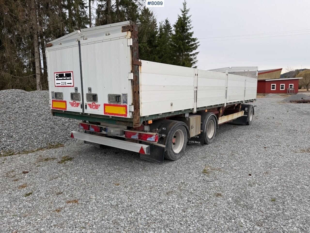 Trailer Vega Trailer 2 AXLE SEMI TRAILER