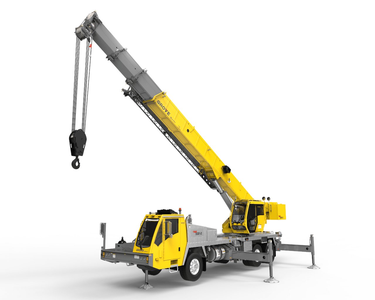 Mobile & rough terrain cranes Grove TM500E-2