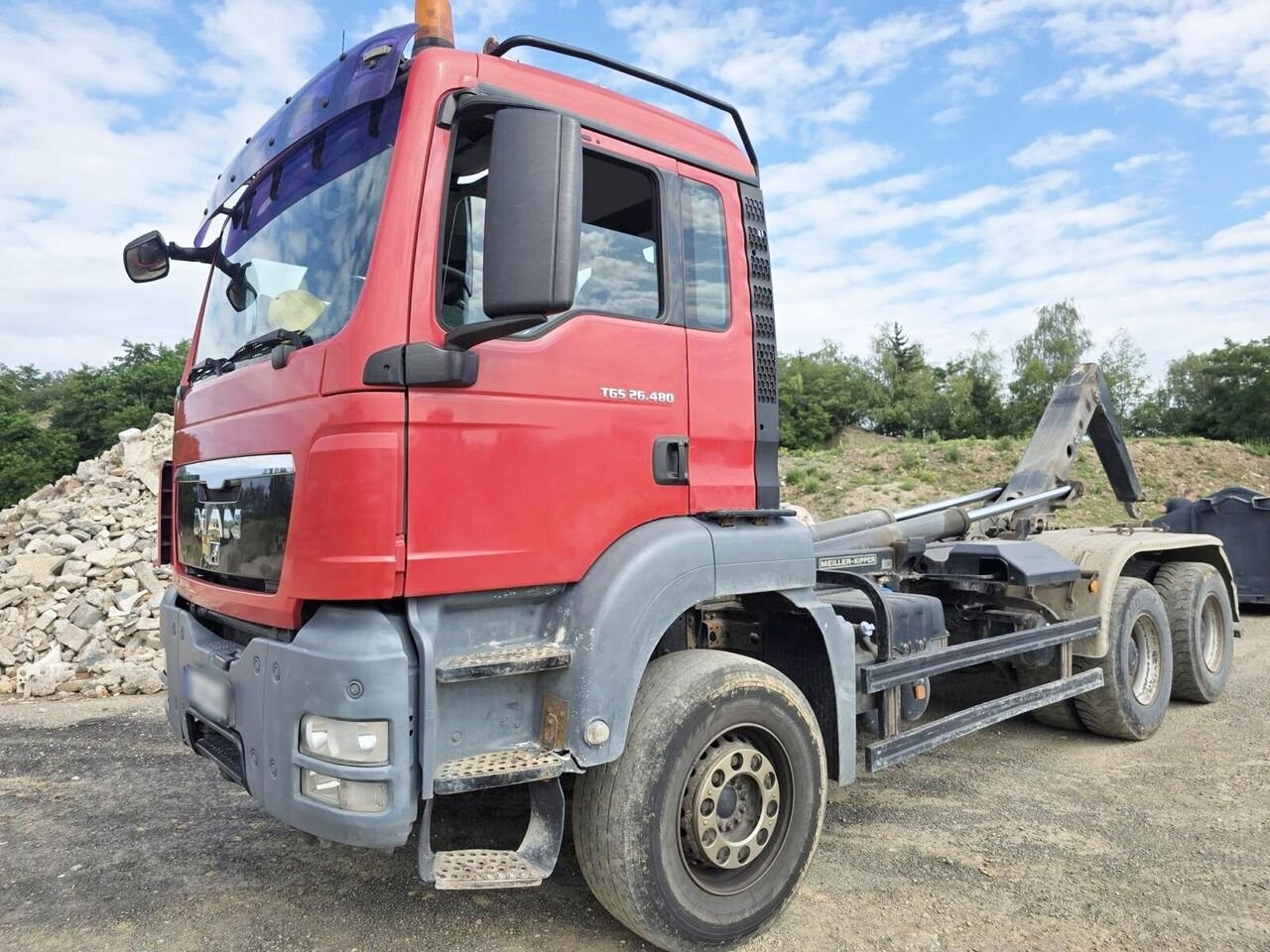 Truck MAN TGS 26.480 6X4-4 BI